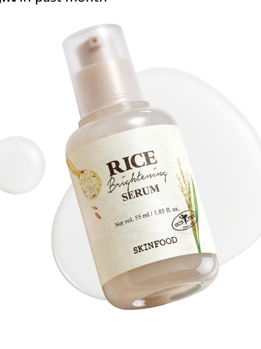 Rice Brightening Serum – Cream Tone